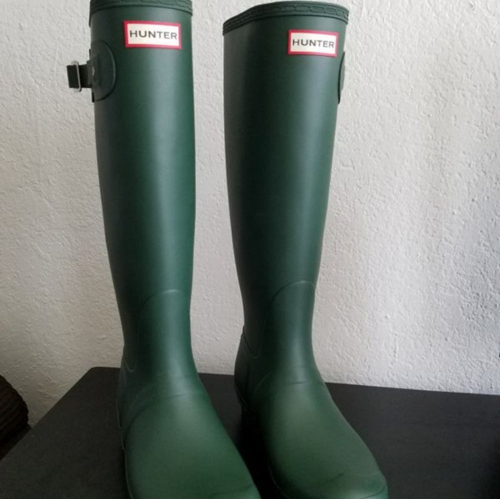 Hunter rain boots